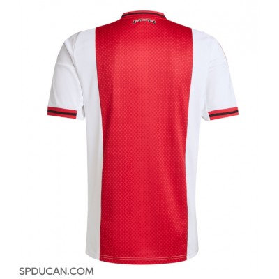 Muški Nogometni Dres Ajax Domaci 2025-26 Kratak Rukav Muški Nogometni Dres Ajax Domaci 2025-26 Kratak Rukav